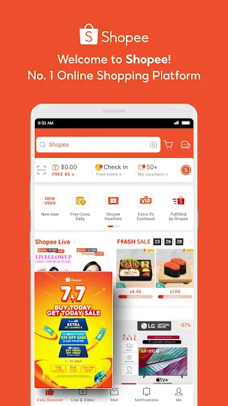 Centro comercial de descuentos app screenshot 1